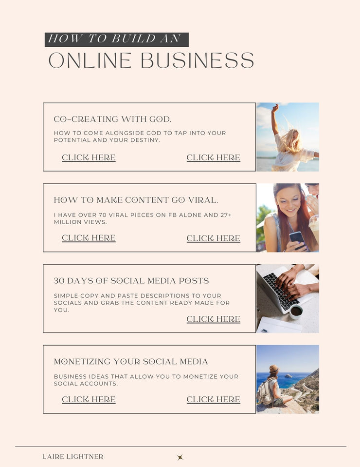 How to build an Online Brand/Business Crash Course.